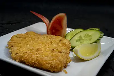 Lomo de cerdo empanado
